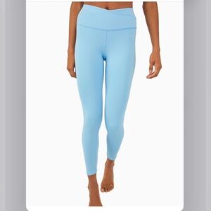 Free People (FP Movement) Wrap Lose Control Leggings - (S) Alaskan Blue